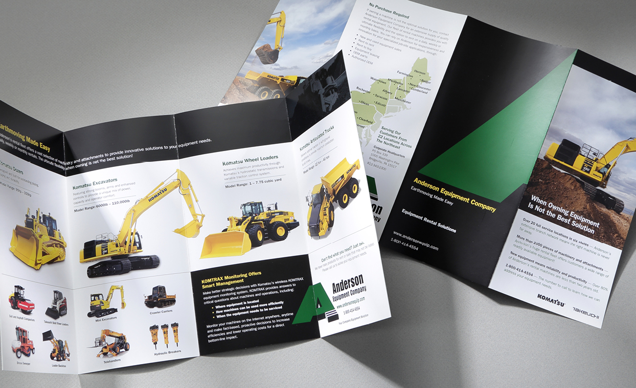 Sales and service brochure