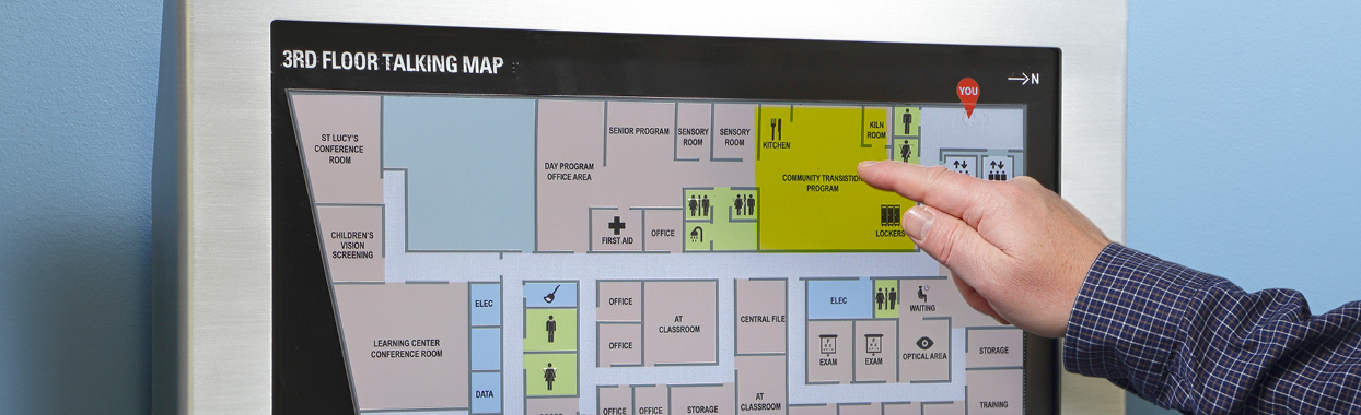  Floor plan interactive Kiosk