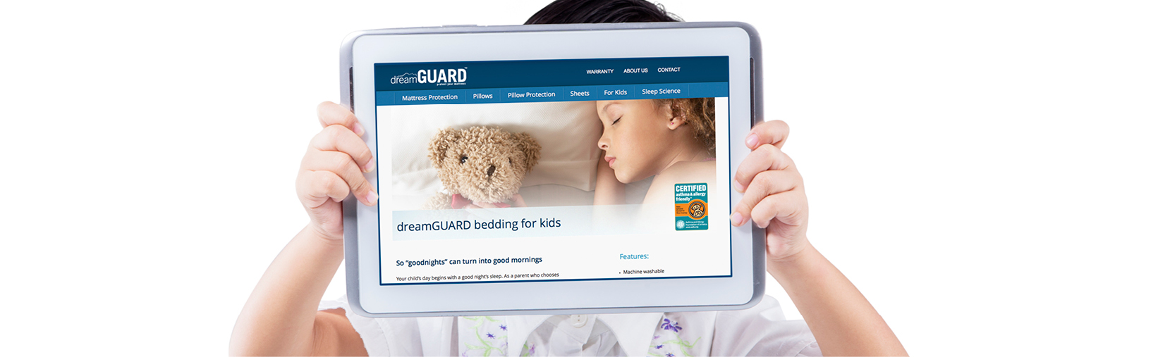 Dreamguard responsive website