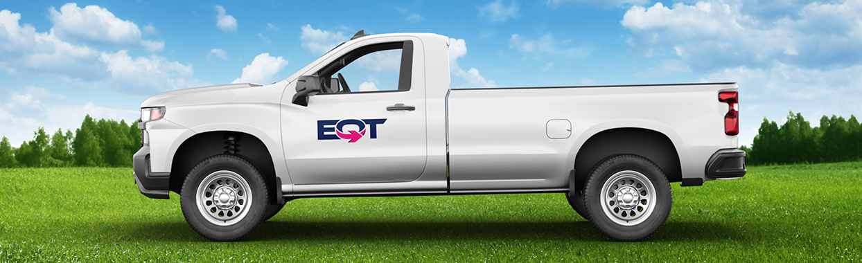 EQT Truck graphics