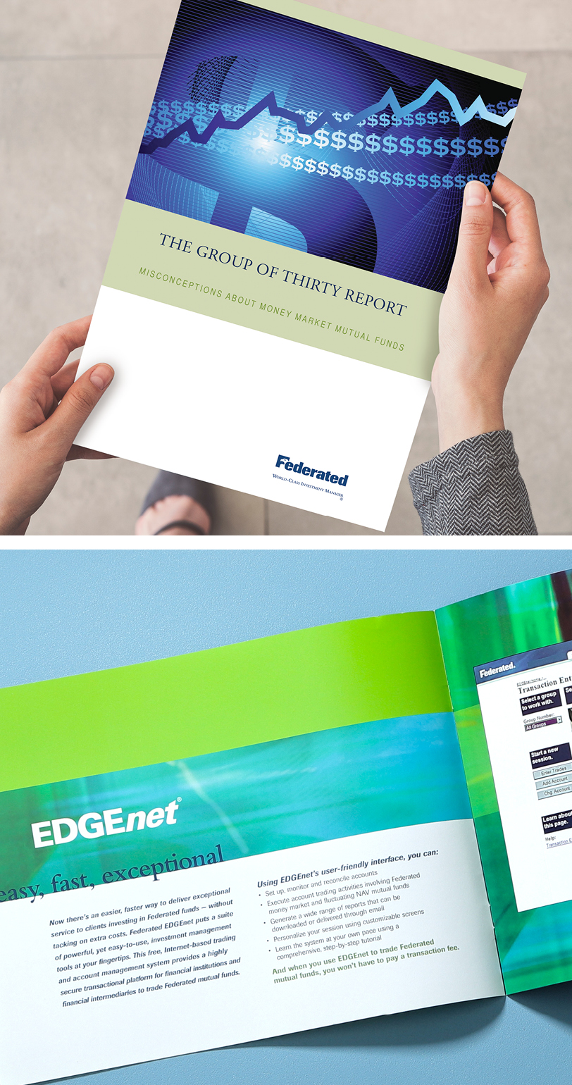 Printed investment brochures