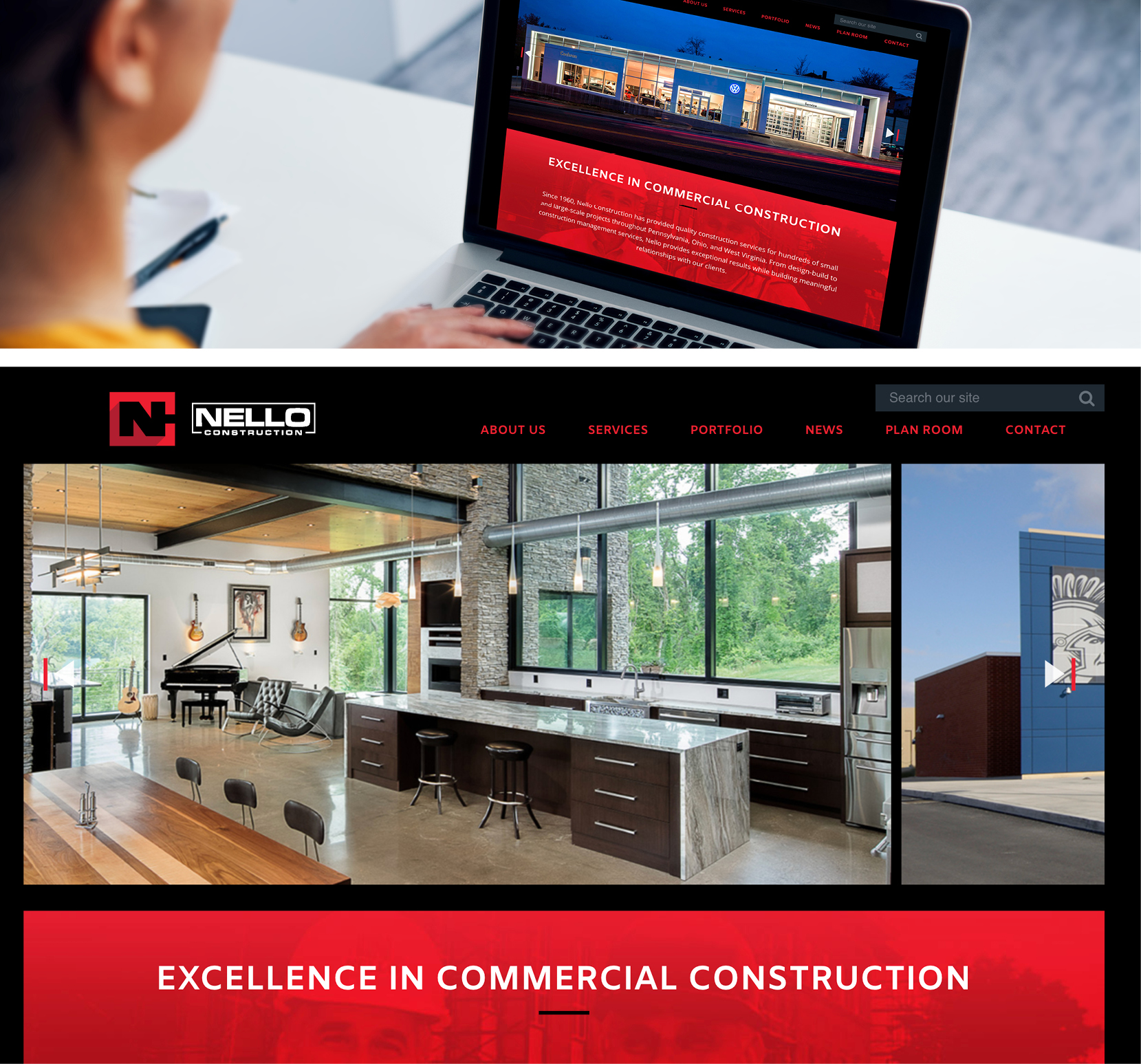 Digital website for Nello