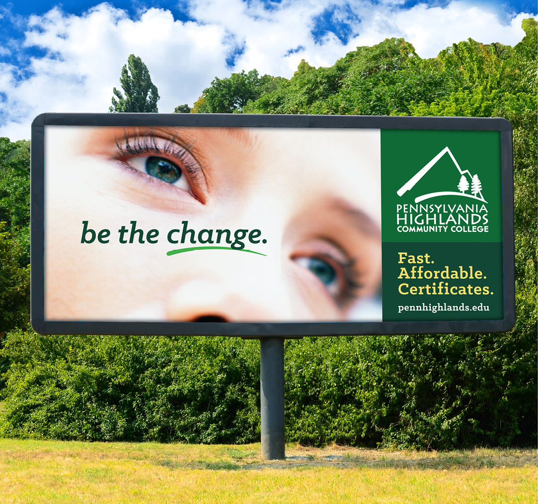 outdoor billboard for Penn Highlands