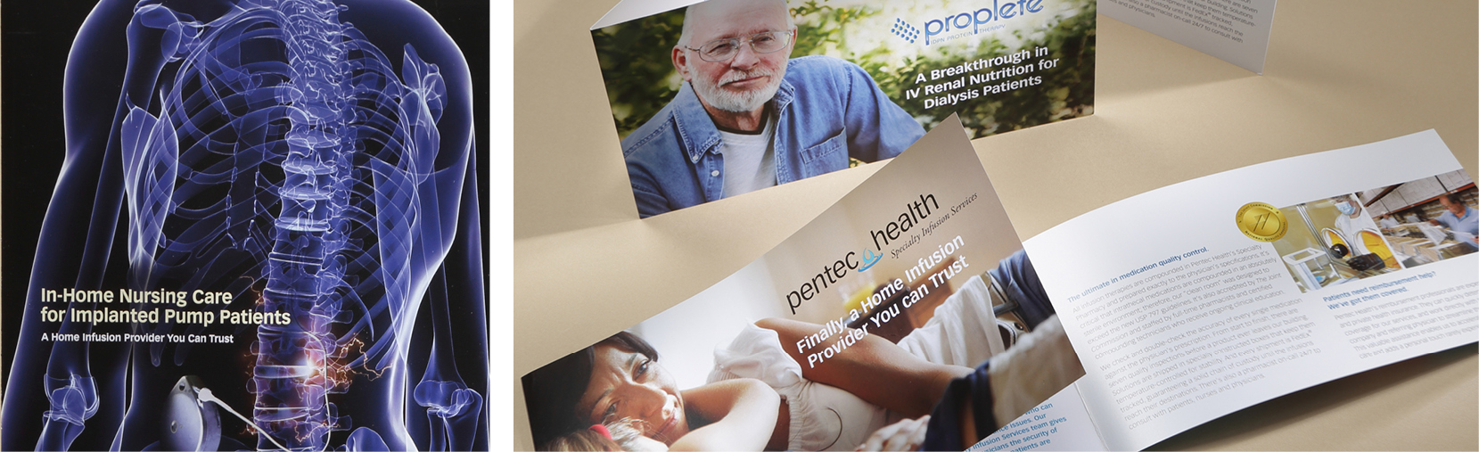 Pentect Health brochures