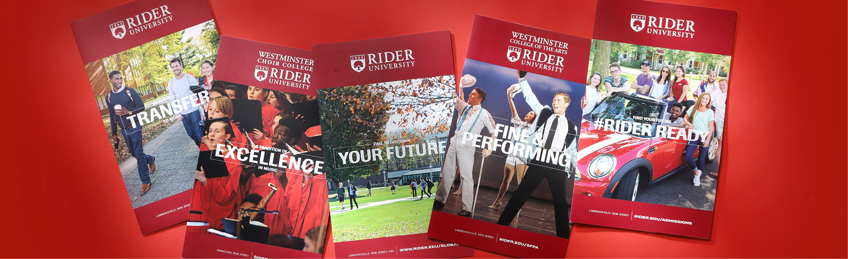 Rider University Program Brochures