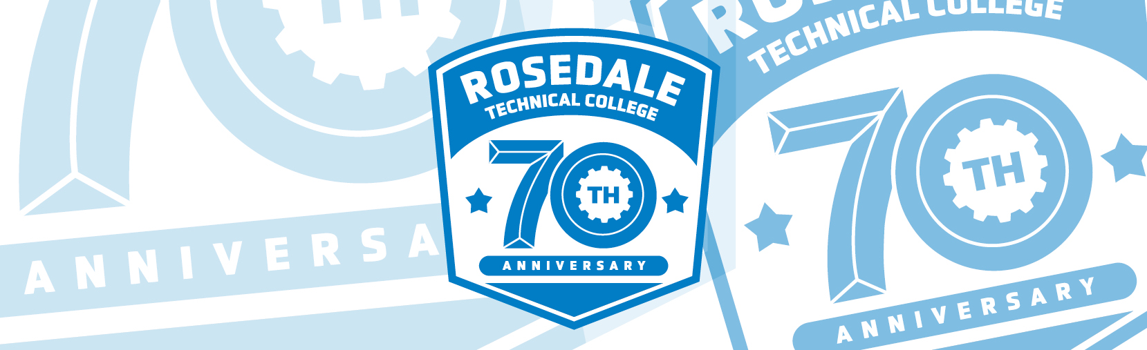 Rosedale anniversary  logo