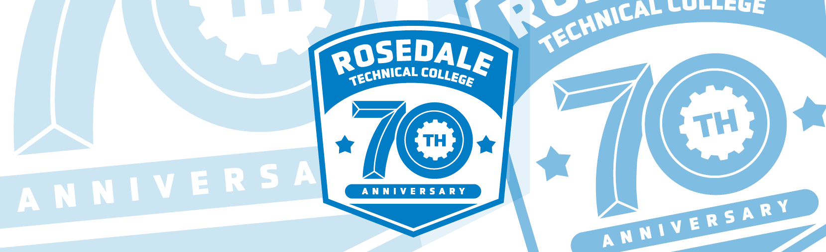 Rosedale Tech 70th anniversary Brand