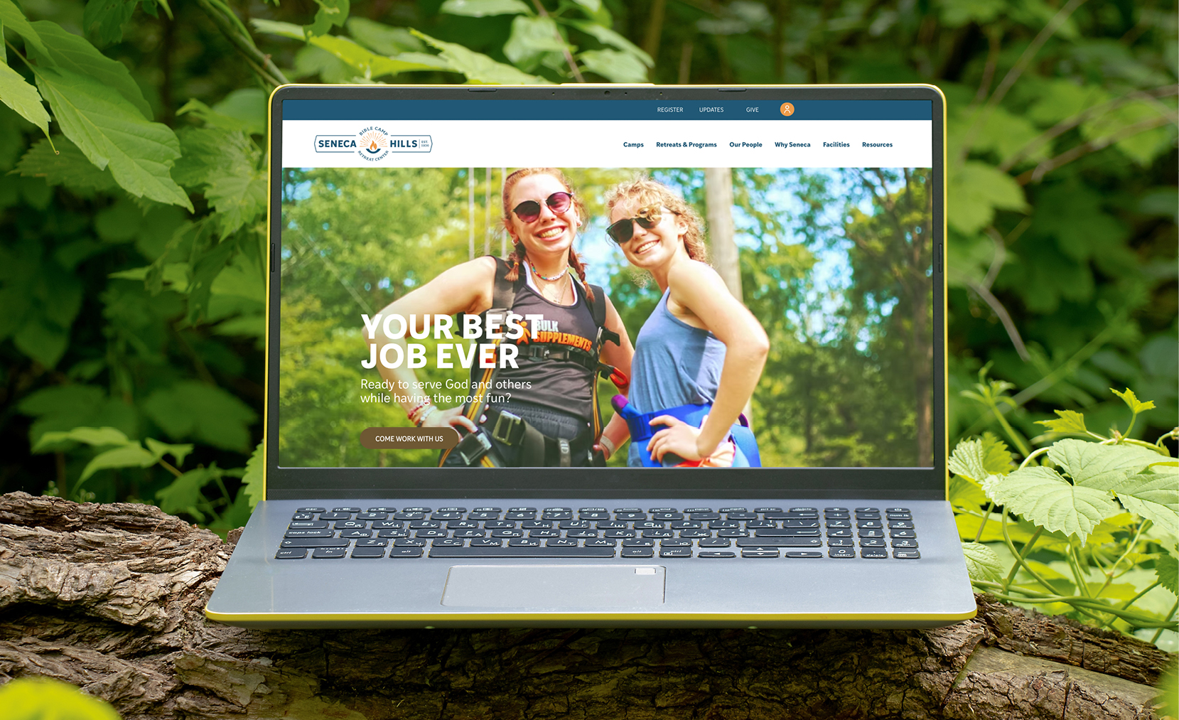 New website for non-profit Seneca Hills