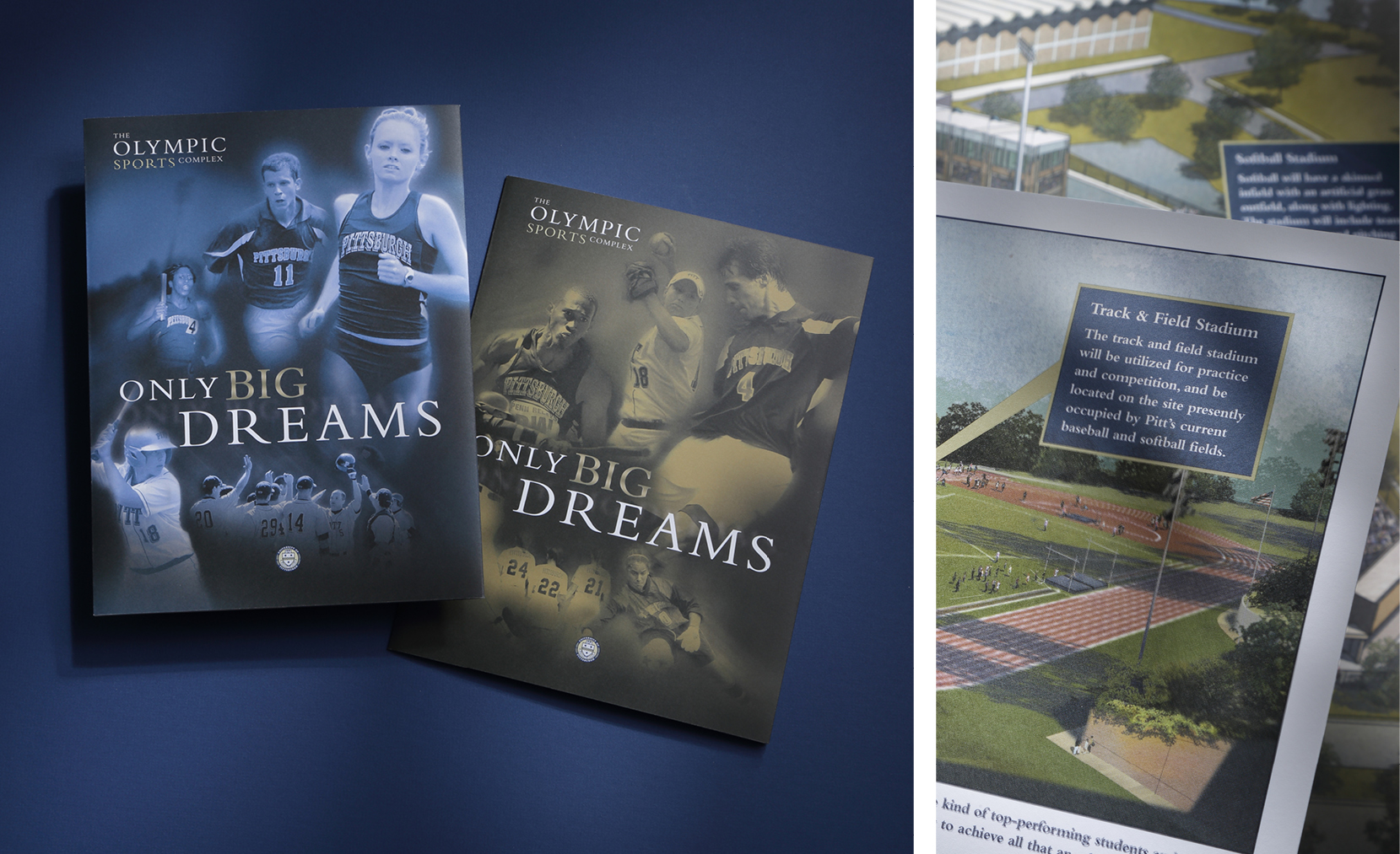 University of Pittsburgh new stadium brochure