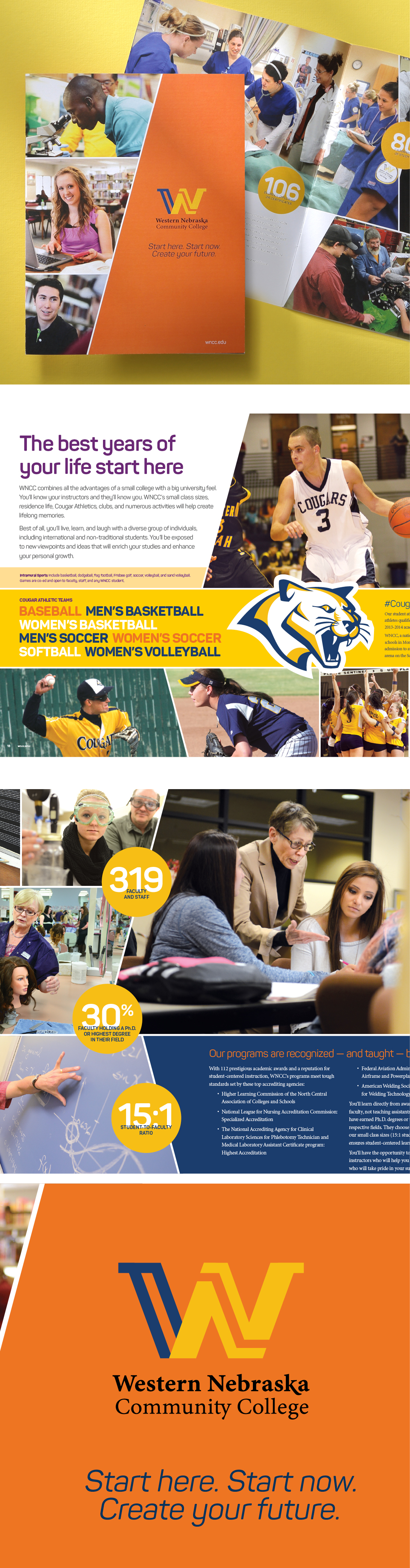 Western Nebraska Community College Admissions brochure